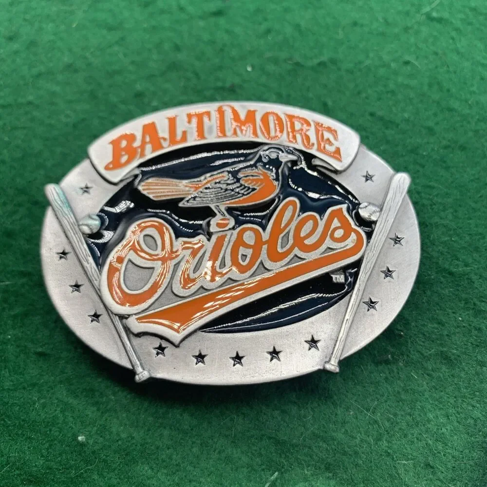 Vintage Baltimore Orioles Belt Buckle